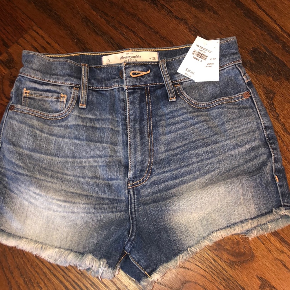 Abercrombie jean shorts